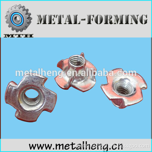 galvanized carbon steel furniture threaded t nuts